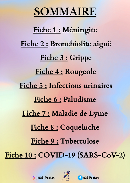 Pathologies infectieuses
