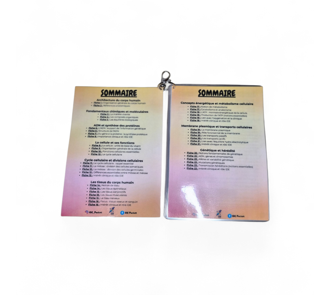 UE 2.1 – Semestre 1 Biologie fondamentale