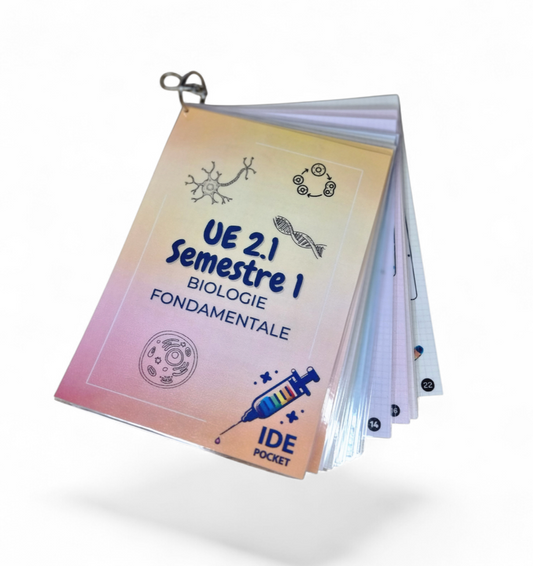 UE 2.1 – Semestre 1 Biologie fondamentale