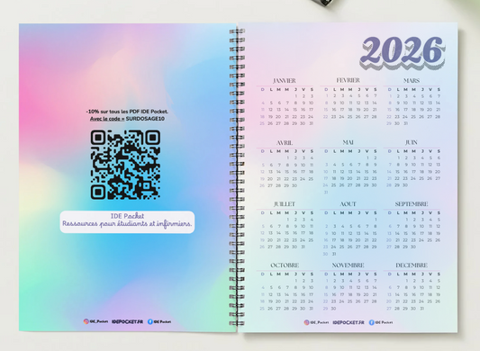Gratuit 🌈 - Organisation approximative d'un étudiant infirmier 2026