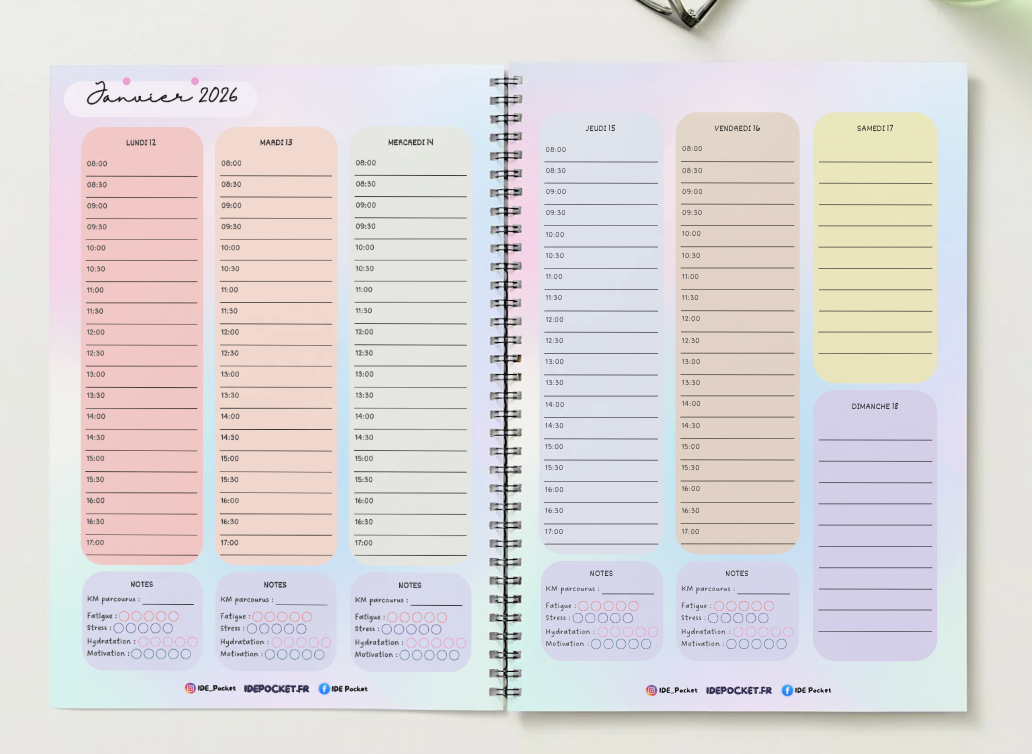 Gratuit 🌈 - Organisation approximative d'un étudiant infirmier 2026