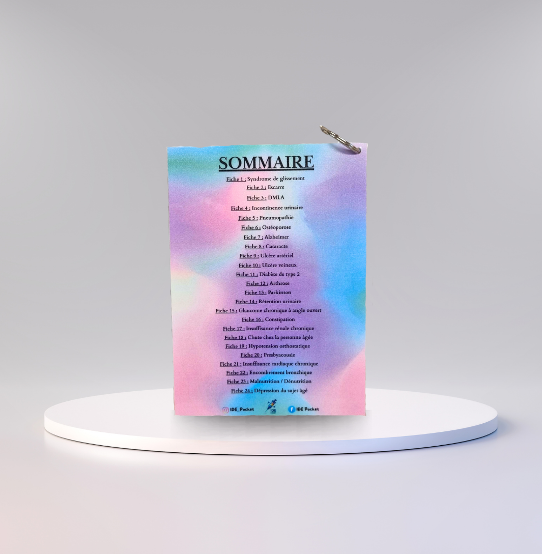 Pathologies gériatriques