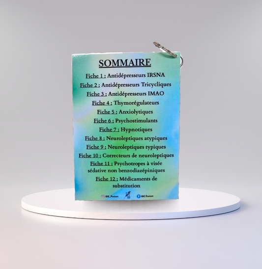 Médicaments en psychiatrie