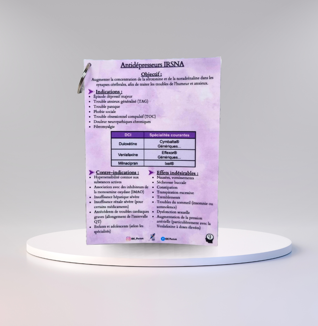 Médicaments en psychiatrie