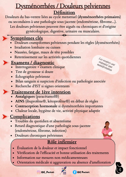 Pathologies gynécologiques et obstétricales